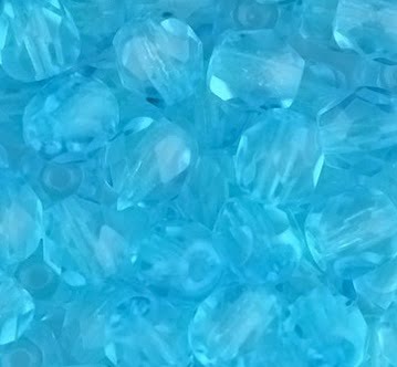 4mm Czech Fire Polish - 00030/01134 - Solgel Sky x100
