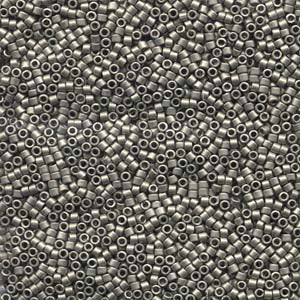 11/0 – Miyuki Delica - 5g Bag – Matte Metallic Silver – DB0321