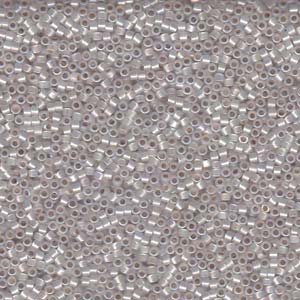 11/0 – Miyuki Delica - 5g Bag – Silver Lined Opal AB – DB0223