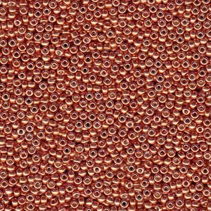 15/0 Miyuki Seed Beads - 5g Bag – Duracoat Galvanised Pink Blush - Colour 4207