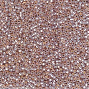 11/0 Miyuki Seed Beads - 25g Bag – Smoky Light Rose - Colour 579