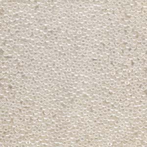 15/0 Miyuki Seed Beads - 5g Bag – Pearl Ceylon - Colour 591