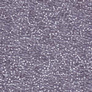 15/0 Miyuki Seed Beads - 5g Bag - Galvanised Crystal - Colour 1105