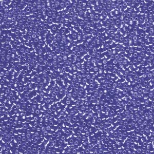 15/0 Miyuki Seed Beads - 5g Bag - Semi Matte S/L Cobalt - Colour 1656