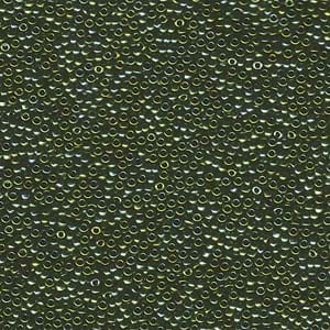 15/0 Miyuki Seed Beads - 5g Bag – Matte Metallic Patina Iris - Colour 2008