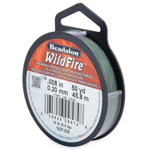 Wildfire 0.20mm Diameter - 50 Yard Spool - Green