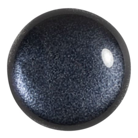 Czech Glass Cabochon 25mm – Ice Slushy Liquorice
