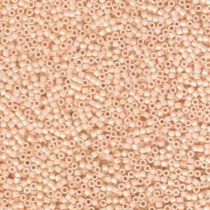 11/0 – Miyuki Delica - 5g Bag – Opaque Light Peach – DB1492