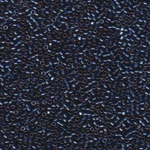 11/0 – Miyuki Delica - 5g Bag – Lined Dk Blue Luster – DB0278