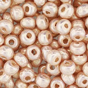 6/0 Miyuki Seed Beads - 25g Bag - Baroque Pearl Blush Pink - Colour 3954