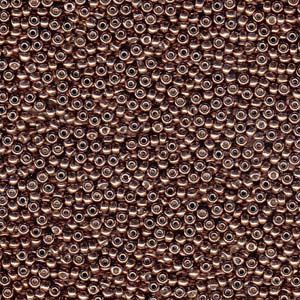 8/0 Miyuki Seed Beads - 25g Bag – Duracoat Galvanised Dk Mauve - Colour 4213