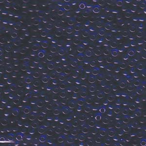 8/0 Miyuki Seed Beads - 25g Bag – Transparent Capri Blue - Colour 149