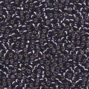8/0 Miyuki Seed Beads - 25g Bag – Silver Lined Amethyst - Colour 24