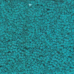 11/0 – Miyuki Delica - 5g Bag – Opaque Turquoise Green – DB0658