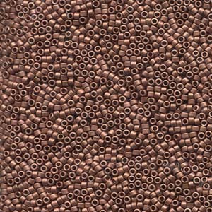 11/0 – Miyuki Delica - 5g Bag – Matte Copper Plated – DB0340
