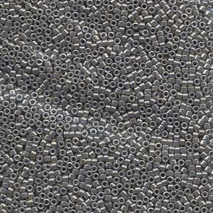 11/0 – Miyuki Delica - 5g Bag – Galvanized Grey Luster – DB0251