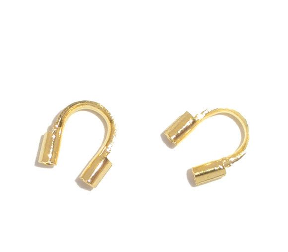 Gold Plated Wire Protector or Guardian - Pack of 25