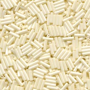 6mm Miyuki Bugle Beads 10g – Ceylon Light Yellow - 594