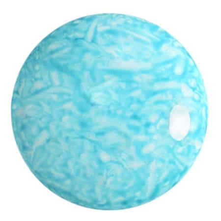 Czech Glass Cabochon 25mm – Milky Turquoise