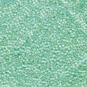 11/0 – Miyuki Delica - 5g Bag – Opaque Sea Opal AB – DB1576