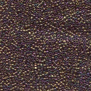 11/0 – Miyuki Delica - 5g Bag – Metallic Light Bronze Iris – DB0023