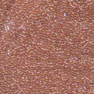 11/0 – Miyuki Delica - 5g Bag – Lined Peach AB – DB0054
