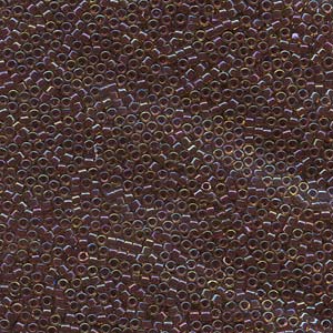 11/0 – Miyuki Delica - 5g Bag – Purple Lined Lt Topaz Luster – DB0061