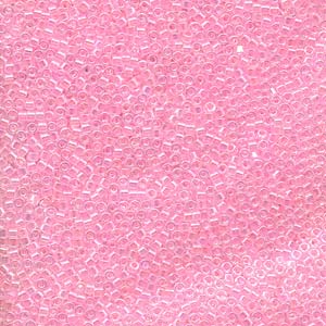 11/0 – Miyuki Delica - 5g Bag – Lined Pink AB – DB0071
