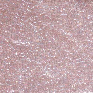 11/0 – Miyuki Delica - 5g Bag – Lined Light Pink AB – DB0082