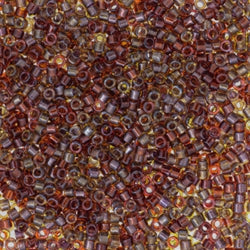 11/0 – Miyuki Delica – 5g Bag - Sparkling Lined Cranberry Harvest Mix – DB0990