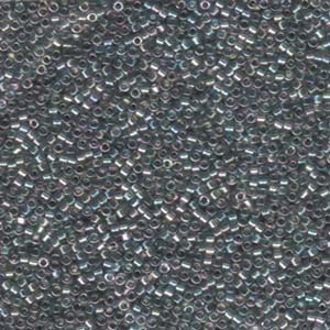 11/0 – Miyuki Delica - 5g Bag – Transparent Grey Iris – DB0107