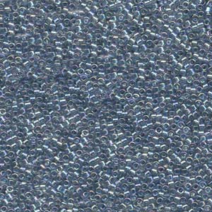 11/0 – Miyuki Delica - 5g Bag – Transparent Grey Luster AB – DB0111