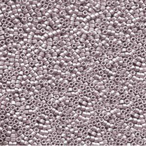 11/0 – Miyuki Delica - 5g Bag – Galvanised Semi Matte Smoky Amethyst – DB1158