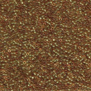 11/0 – Miyuki Delica - 5g Bag – Transparent Honey Luster – DB0119