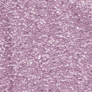 11/0 – Miyuki Delica - 5g Bag – Transparent Amethyst Luster – DB1225