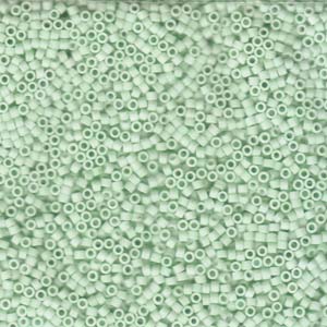 11/0 – Miyuki Delica - 5g Bag – Matte Opaque Light Mint – DB1516