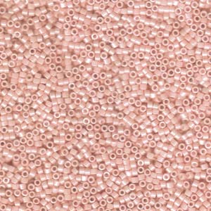 11/0 – Miyuki Delica – Opaque Lt Salmon Ceylon – DB1533