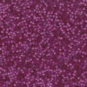 11/0 – Miyuki Delica - 5g Bag – Dyed Fuchsia Silk Satin – DB1808