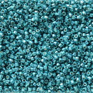 11/0 – Miyuki Delica - 5g Bag – Duracoat Galvanised Capri Blue – DB2513