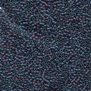 11/0 – Miyuki Delica - 5g Bag – Matte Metallic Blue Iris – DB0325