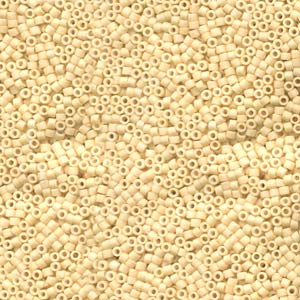 11/0 – Miyuki Delica - 5g Bag – Matte Dark Cream – DB0353