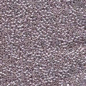 11/0 – Miyuki Delica - 5g Bag – Galvanised Pale Lavender – DB0429