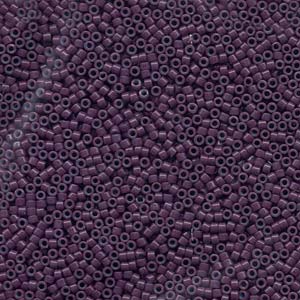 11/0 – Miyuki Delica - 5g Bag – Dyed Dark Mauve – DB0662