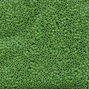 15/0 - Miyuki Delica - 5g Bag - Opaque Pea Green - DBS0724