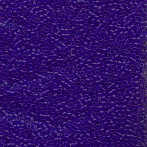 11/0 – Miyuki Delica - 5g Bag – Matte Transparent Blue – DB0748