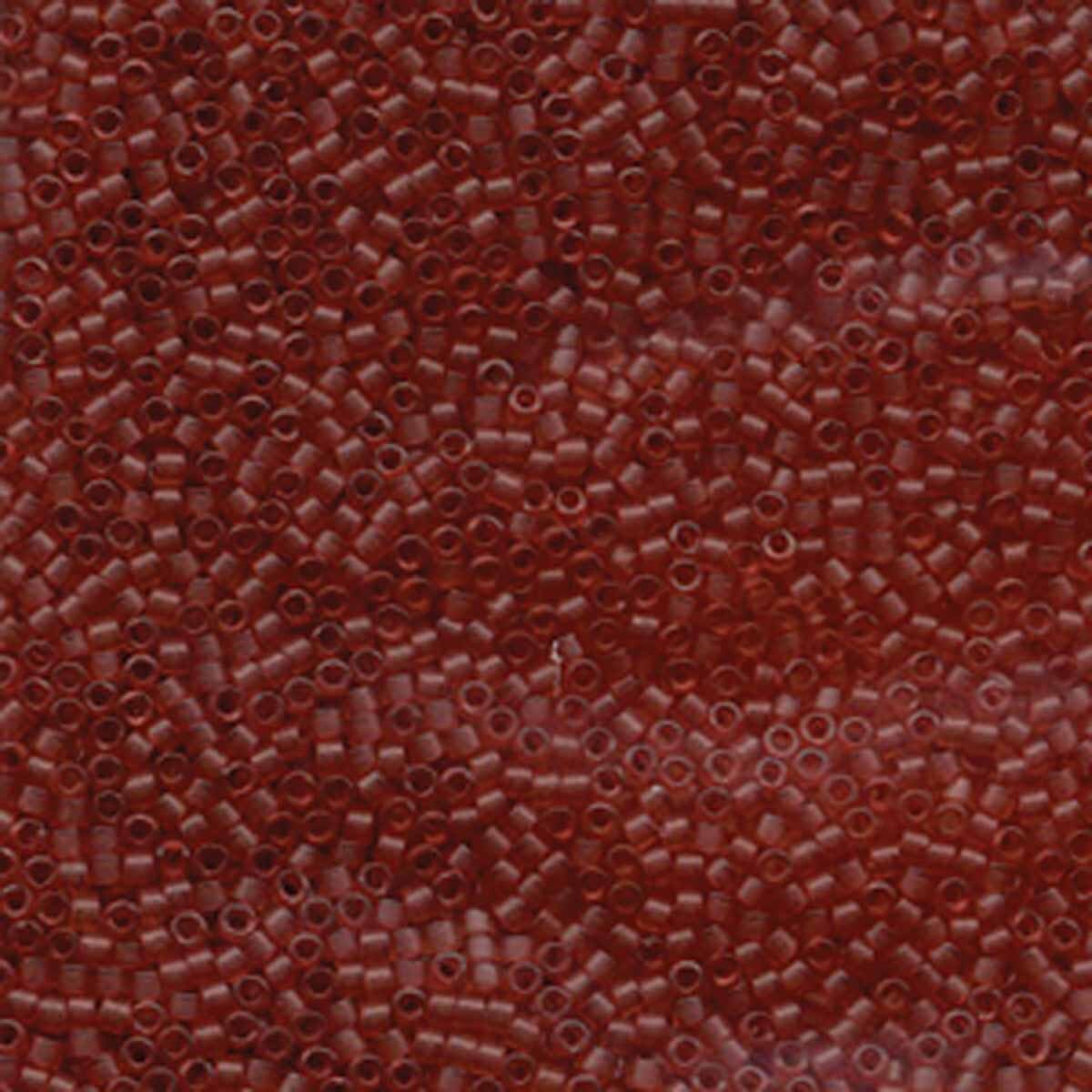 11/0 – Miyuki Delica - 5g Bag - Dyed Matte Transparent Salmon – DB0773