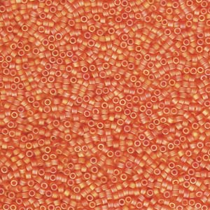 11/0 – Miyuki Delica - 5g Bag - Matte Orange AB – DB0855