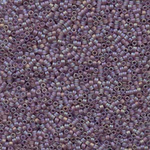 11/0 – Miyuki Delica - 5g Bag – Matte Smoky Amethyst AB – DB0857