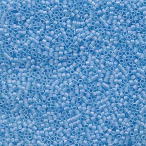 11/0 – Miyuki Delica - 5g Bag – Matte Sky Blue AB – DB0861