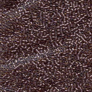 11/0 – Miyuki Delica - 5g Bag – Sparkling Lined Topaz – DB0912